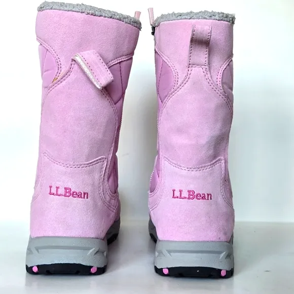 Women LL Bean Snowfield Boots Tall Size 4