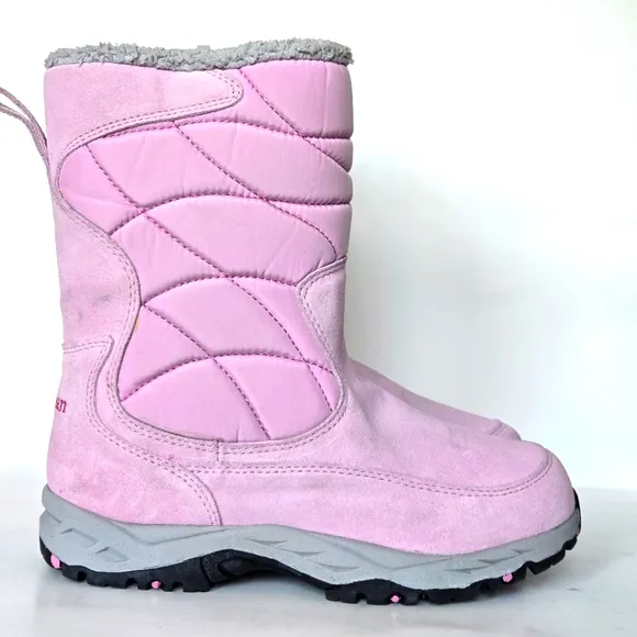 Women LL Bean Snowfield Boots Tall Size 4