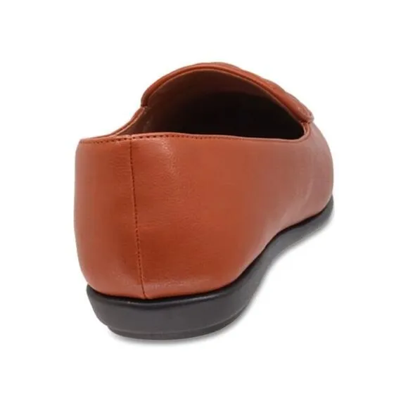 Women’s Briella Wide Width Quilted Leather Ballet Flats Slip-on Comfortable