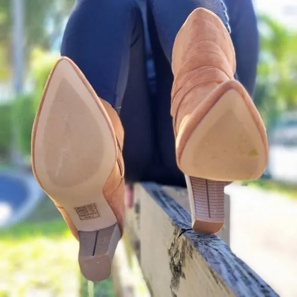 Women's Wrapped Around Strappy Chunky Booties