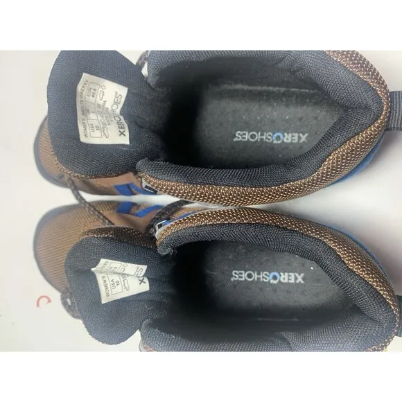 Xero Daylight Hiker EV Women's Size 10 Trail Running Shoes Brown Blue