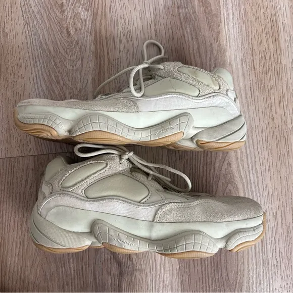 Yeezy 500 Utility Stone Kids Suede Boost Sneakers Shoes Size 2.5