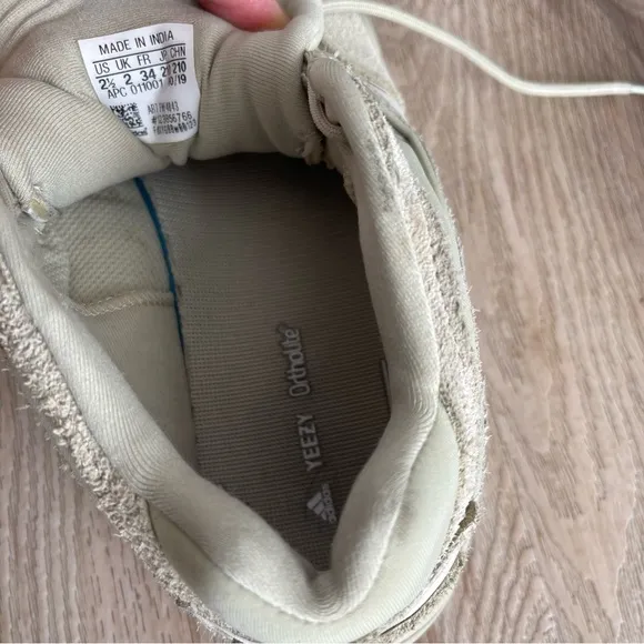 Yeezy 500 Utility Stone Kids Suede Boost Sneakers Shoes Size 2.5