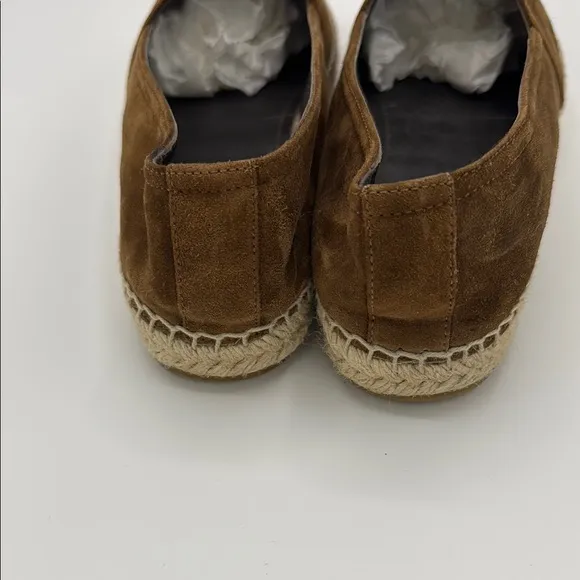 Yves Saint Laurent women’s  Brown Suede Espadrilles size 38 fits 7.5US