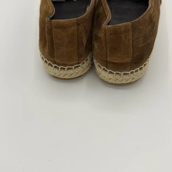 Yves Saint Laurent women’s  Brown Suede Espadrilles size 38 fits 7.5US