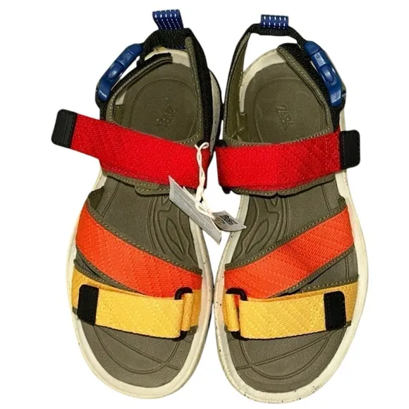 Zara Multicolored Sandals(Size 36/4.5)