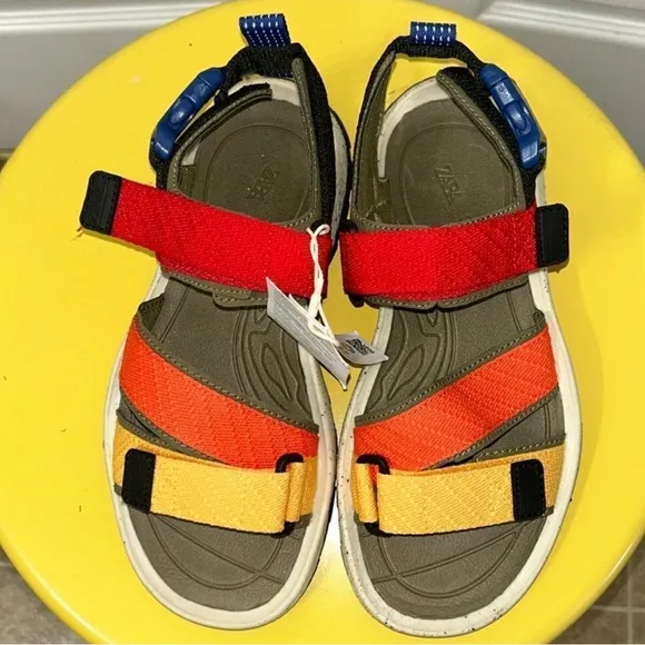 Zara Multicolored Sandals(Size 36/4.5)