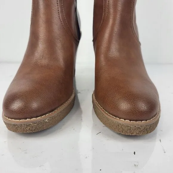 Zodiac Iggy Wedge Knee High Boot Size 8 New
