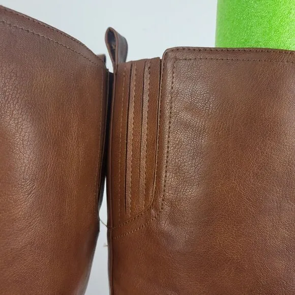 Zodiac Iggy Wedge Knee High Boot Size 8 New