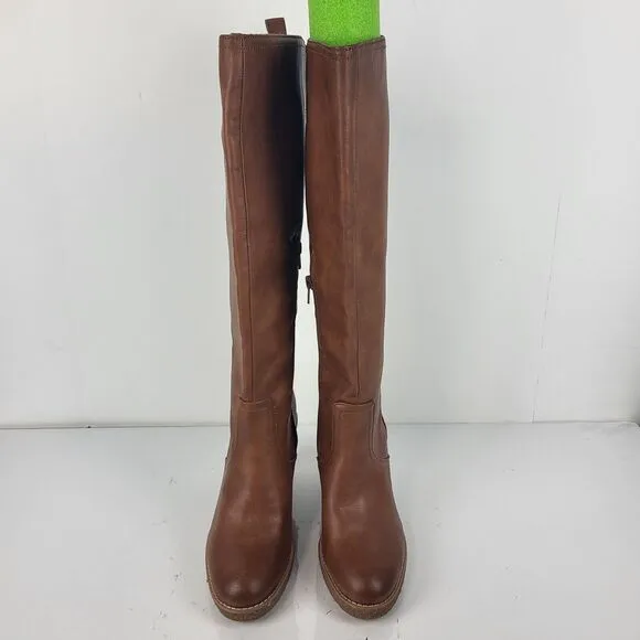 Zodiac Iggy Wedge Knee High Boot Size 8 New