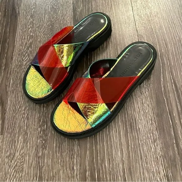 Zoey Simone flat sandal