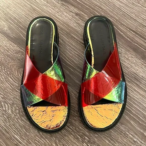 Zoey Simone flat sandal